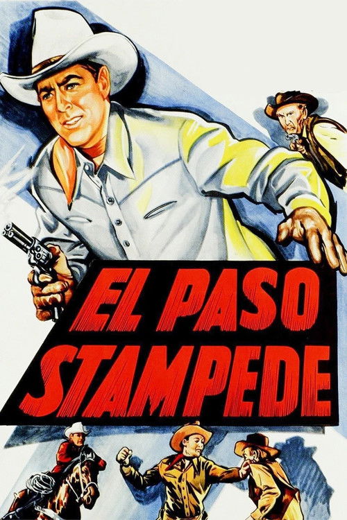 El Paso Stampede (1953) poster