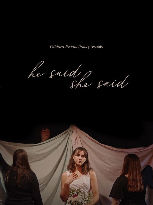he said, she said (2023) poster