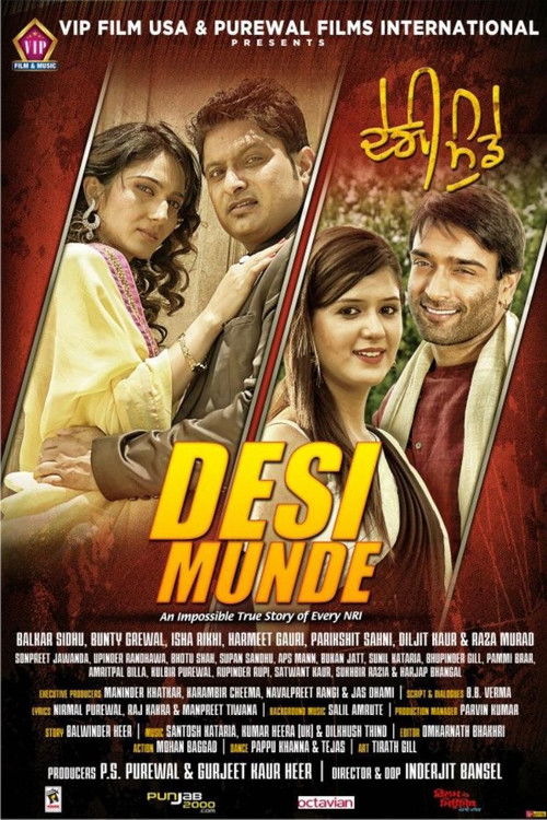 Desi Munde (2016) poster