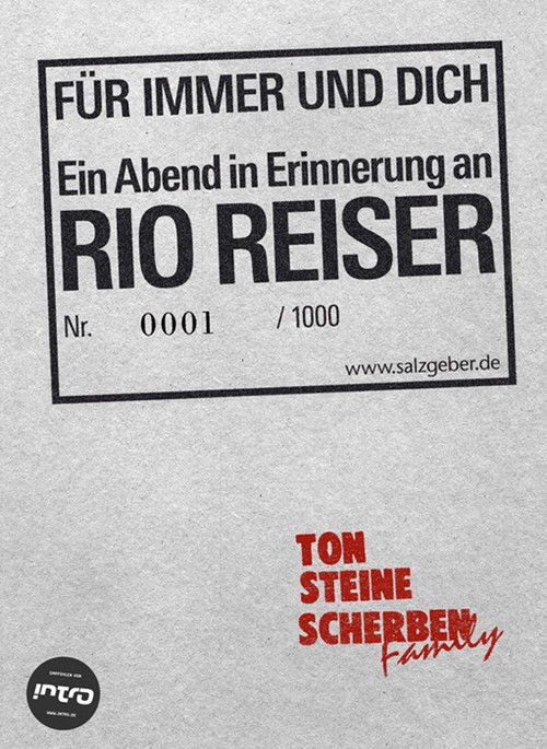 Für immer und dich - Ein Abend in Erinnerung an Rio Reiser (2006) poster