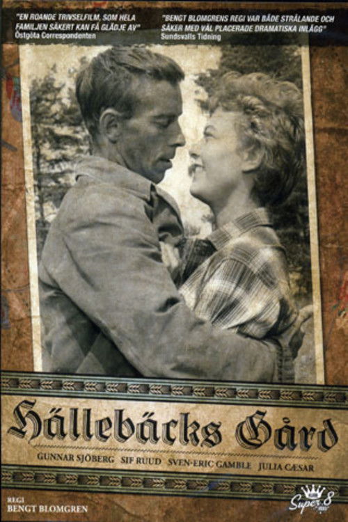 Hällebäcks gård (1961) poster