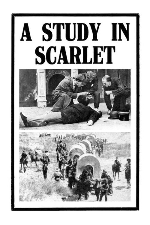 A Study in Scarlet (1914) poster