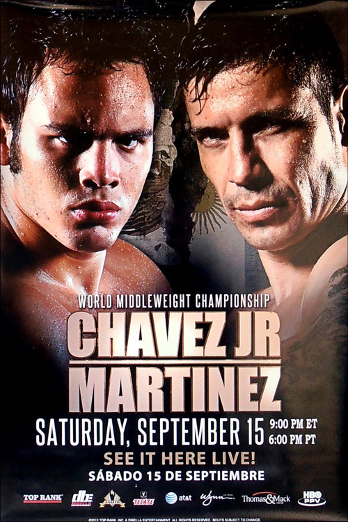 Julio Cesar Chavez Jr. vs. Sergio Martinez (2012) poster
