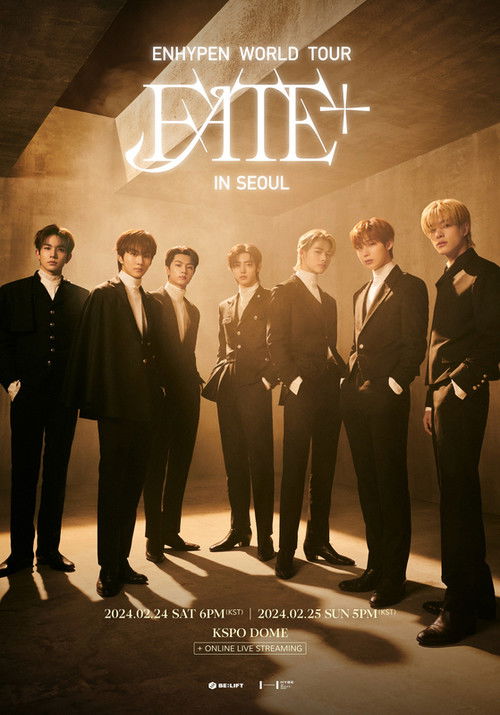 Enhypen World Tour 'Fate+' In Seoul (2024) poster