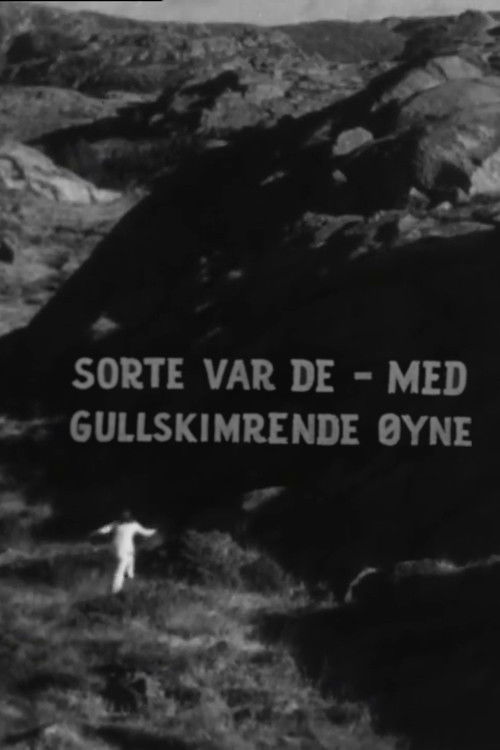 Sorte var de, med gullskimrende øyne (1971) poster