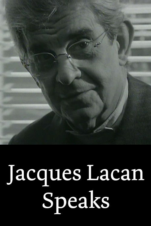 Jacques Lacan Speaks (1982) poster
