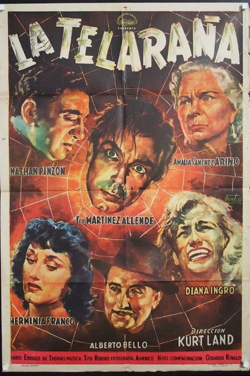 La telaraña (1954) poster