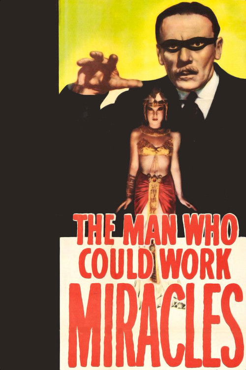 The Man Who Could Work Miracles (1936) poster