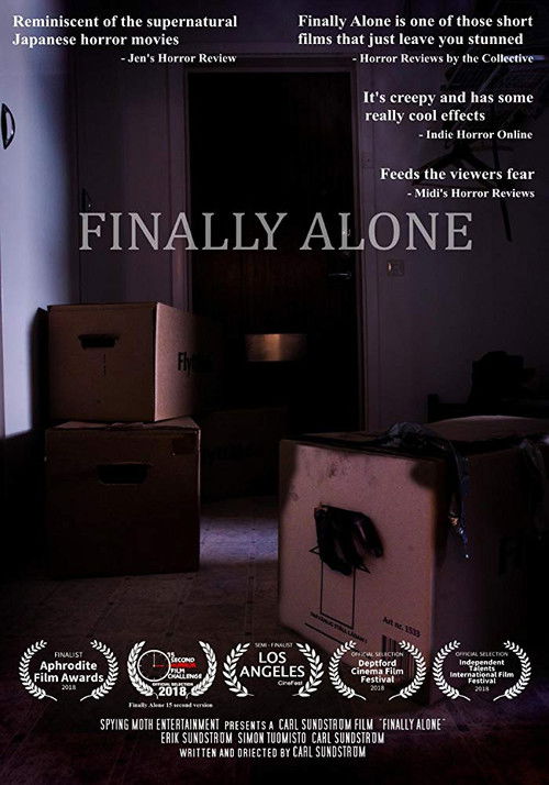 Finally Alone (2018) poster