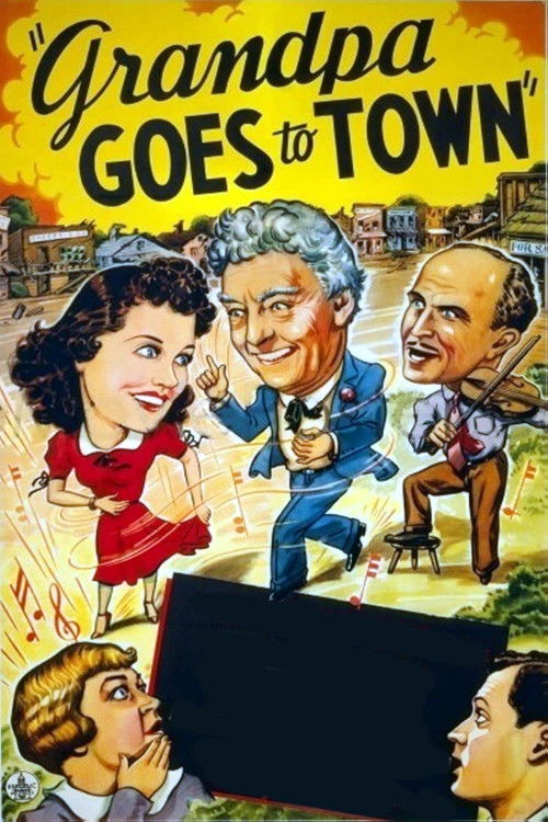 Grandpa Goes To Town (1940) poster