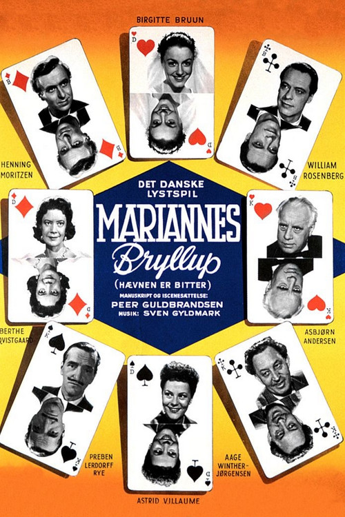 Mariannes bryllup (1958) poster