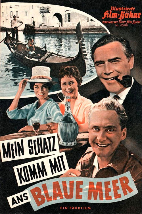 Mein Schatz, komm mit ans blaue Meer (1959) poster