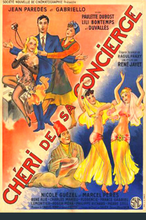 Cherished by her concierge (1951) poster