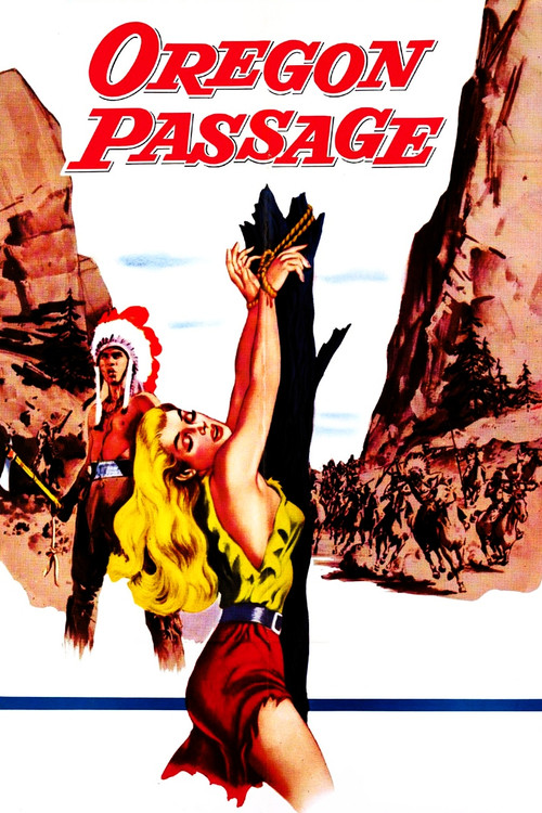 Oregon Passage (1957) poster