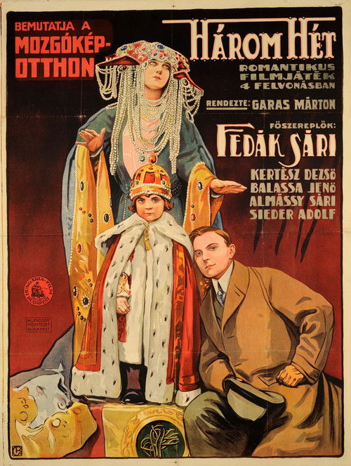 Három hét (1917) poster