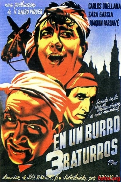 En un burro tres baturros (1939) poster