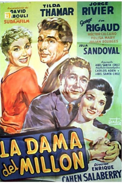 La dama del millón (1956) poster