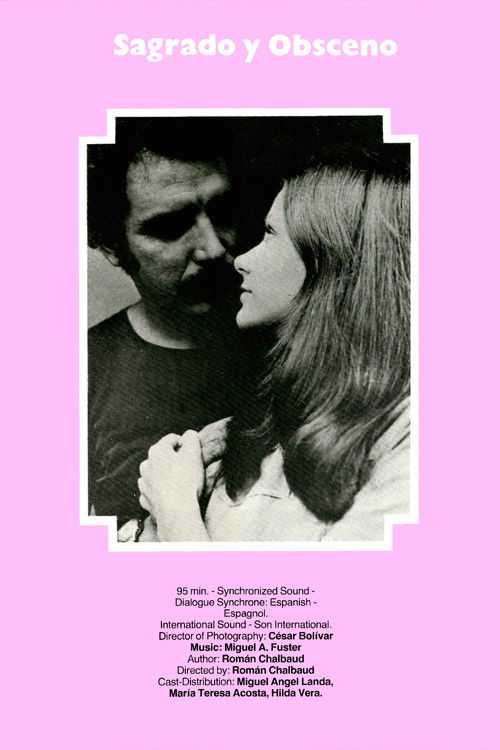 Sacred and Obscene (1975) poster