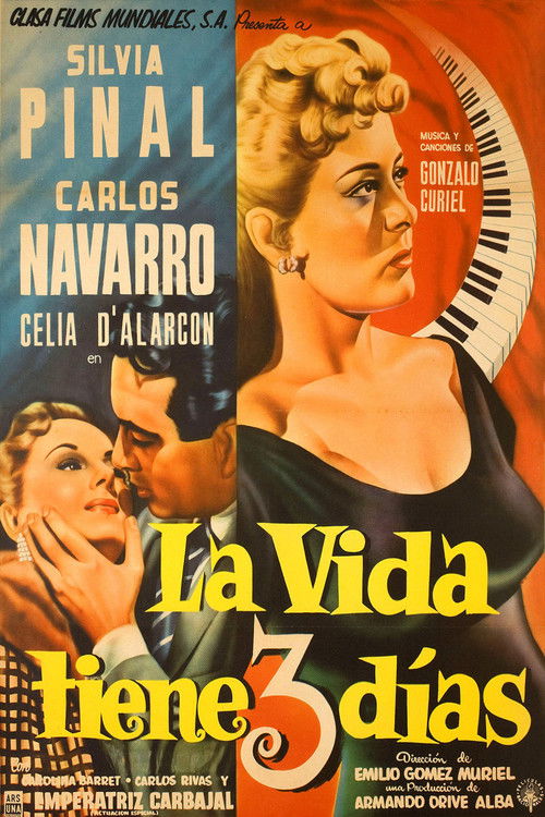 La vida tiene tres días (1955) poster