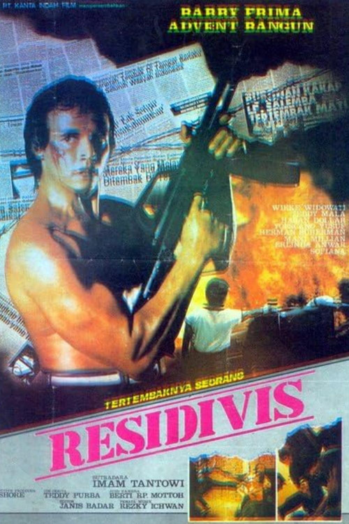 Tertembaknya Seorang Residivis (1985) poster