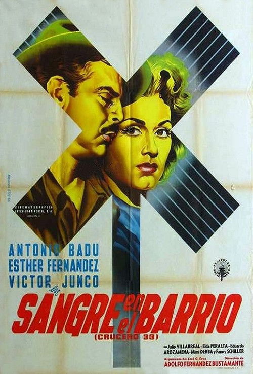 Sangre en el barrio (1952) poster