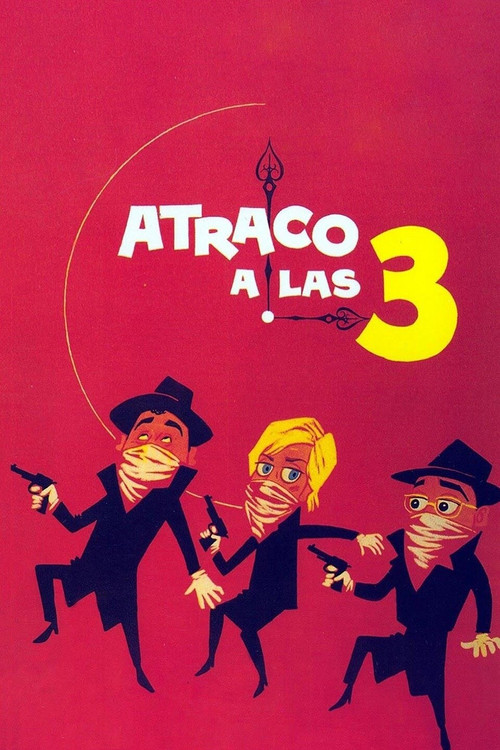 Atraco a las tres (1962) poster