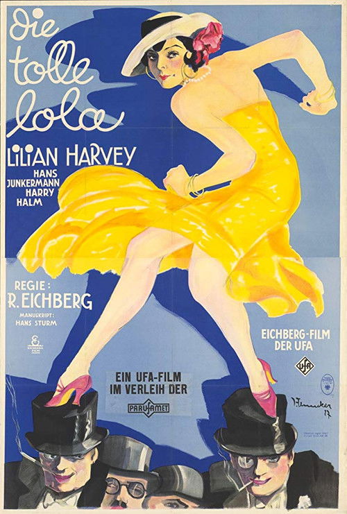 Die tolle Lola (1927) poster