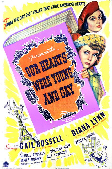 Our Hearts Were Young and Gay (1944) poster