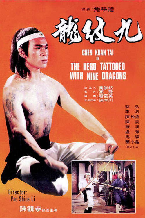 The Hero Tattooed with Nine Dragons (1978) poster