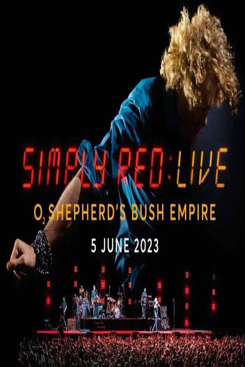 Simply Red - Live At The O2 Shepherd's Bush Empire (2023) poster