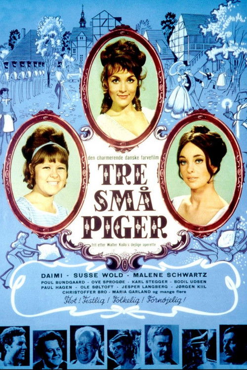 Tre små piger (1966) poster