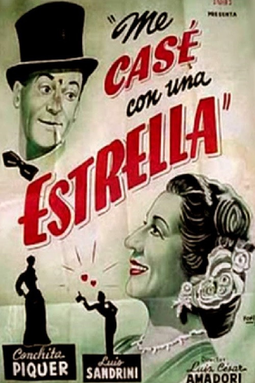 Me casé con una estrella (1951) poster