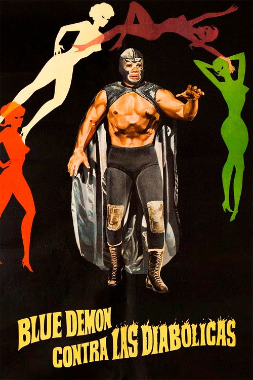 Blue Demon vs. the Diabolical Women (1968) poster