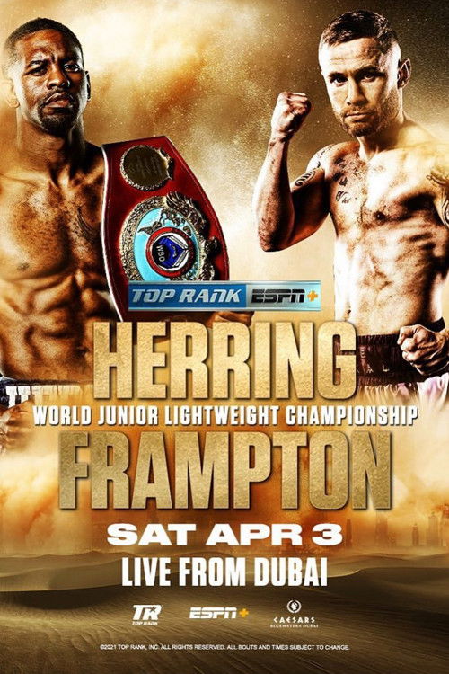 Jamel Herring vs. Carl Frampton (2021) poster