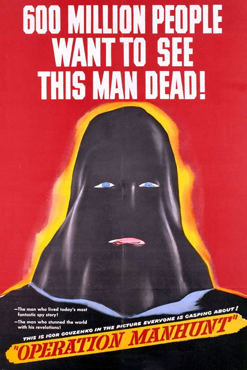 Operation Manhunt (1954) poster