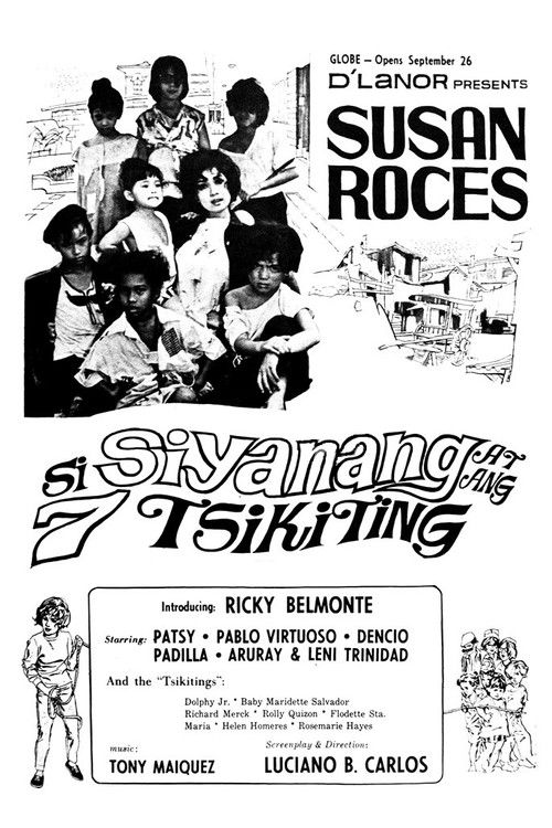 Si Siyanang at ang 7 Tsikiting (1966) poster