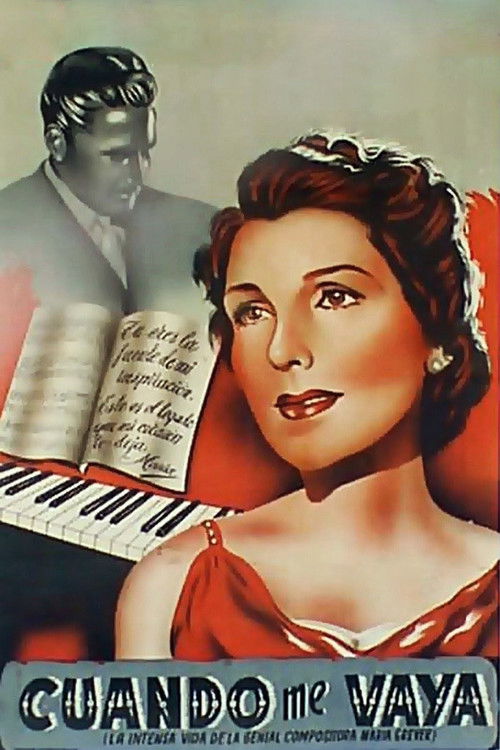 Cuando me vaya (1954) poster