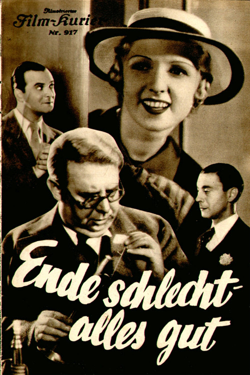 Ende schlecht, alles gut (1934) poster