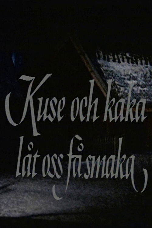 Kuse och kaka, låt oss få smaka (1980) poster