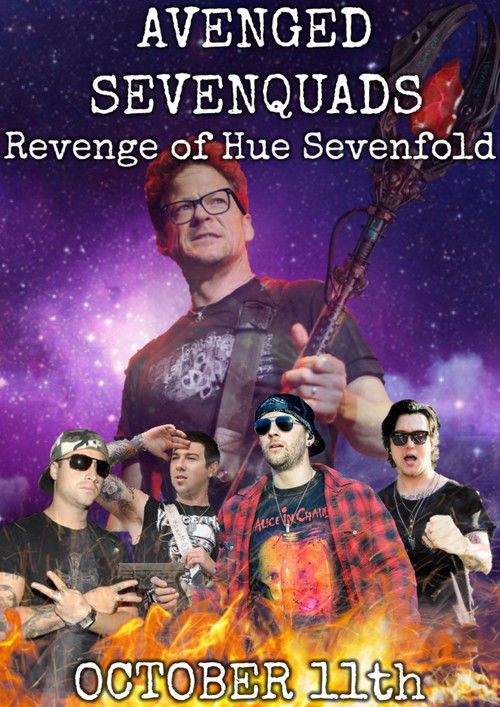 Avenged Sevenquads: Revenge of Hue Sevenfold: Part 1 (2025) poster