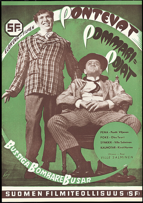 Pontevat pommaripojat (1948) poster