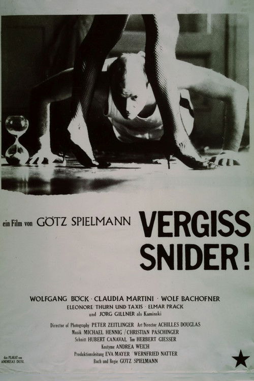 Vergiss Sneider! (1987) poster