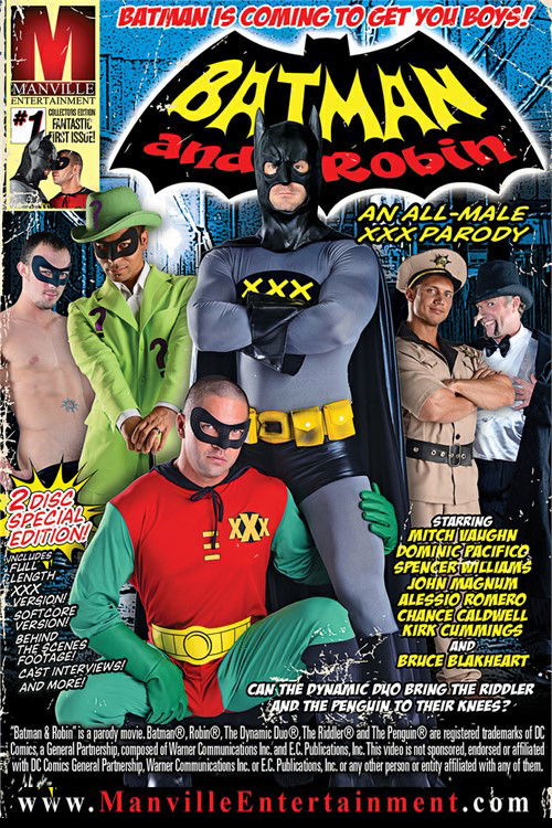 Batman and Robin: An All-Male XXX Parody (2012) poster
