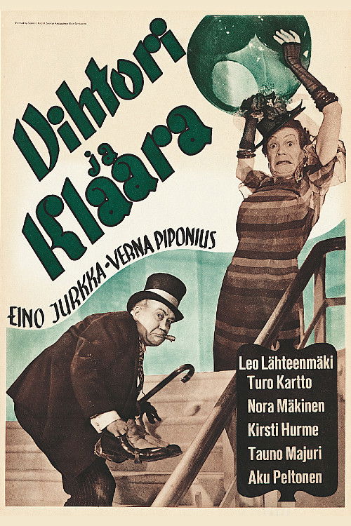 Vihtori ja Klaara (1939) poster