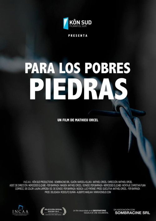 Para los pobres piedras (2013) poster