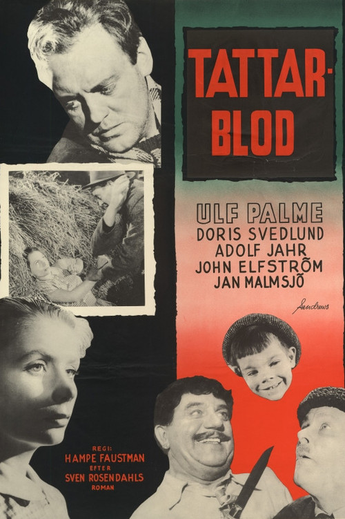 Tattarblod (1954) poster