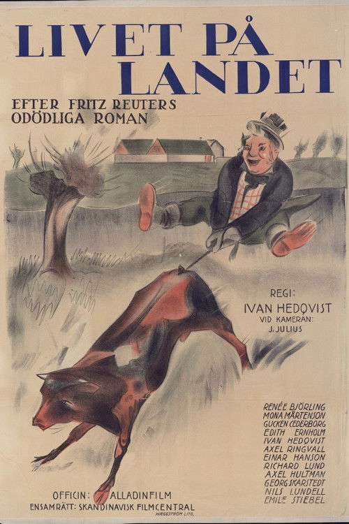 Livet på landet (1924) poster