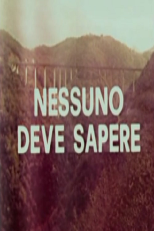 Nessuno deve sapere (1973) poster