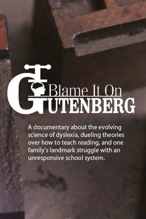 Blame It On Gutenberg (2022) poster