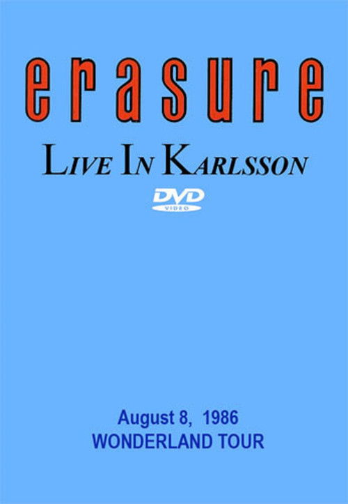 Erasure: Live at Karlsson (2011) poster